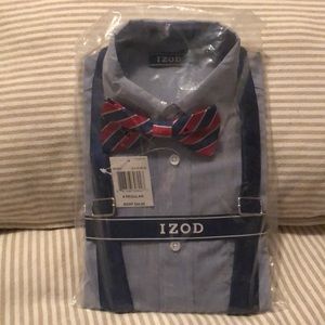 Button down, Bow tie & suspenders